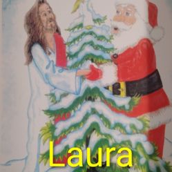 Christmas drawing Prints (12x18) From Local Artist Laura Nastase (71) 