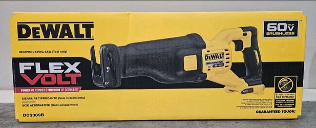 Dewalt flexvolt reciprocating saw new