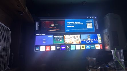 LG 55in 4k smart tv
