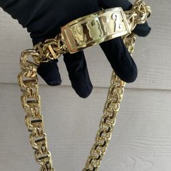 Custom Made Chino Link Chains And Bracelets 
