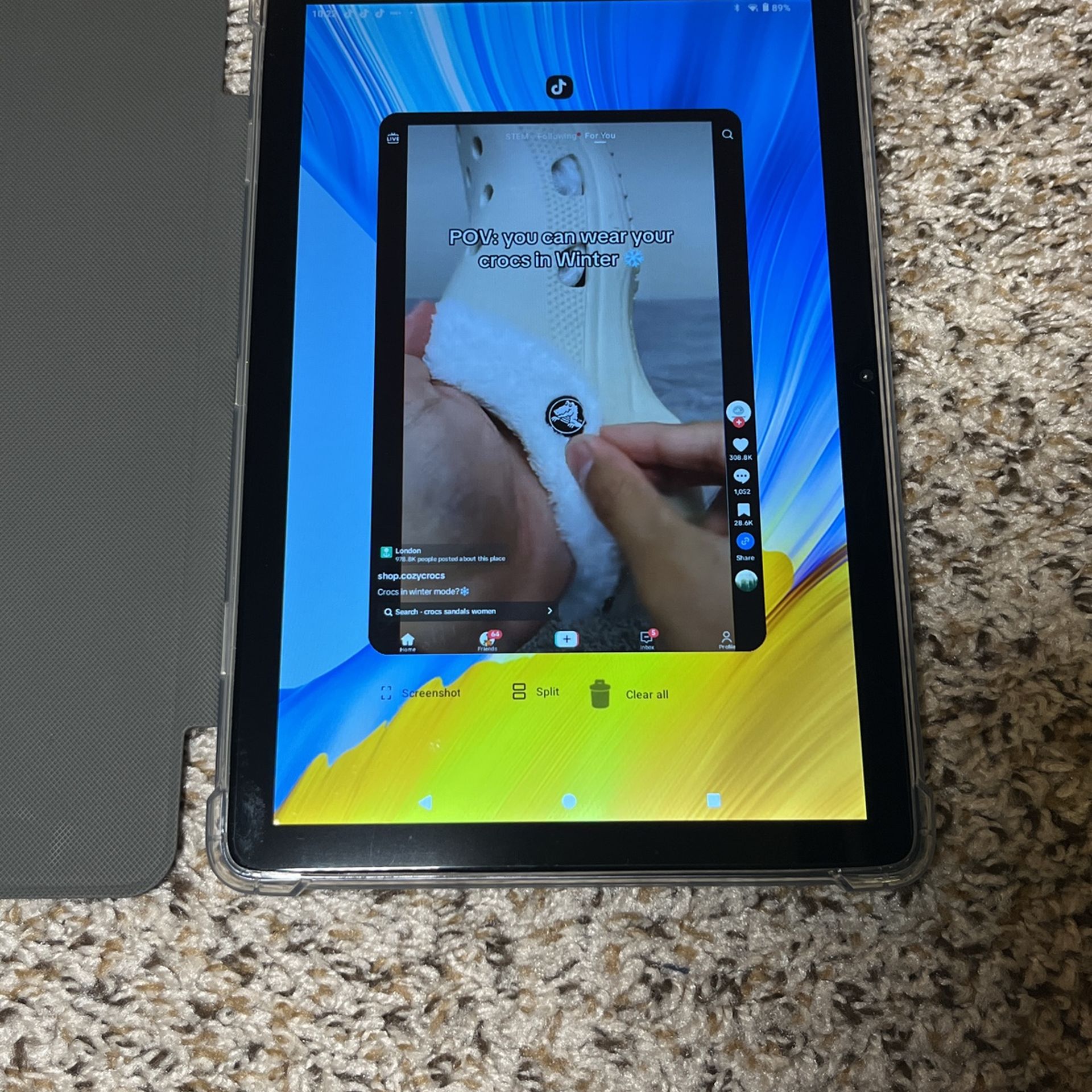 Tiktok Downloaded Tablet TronPad Pritom