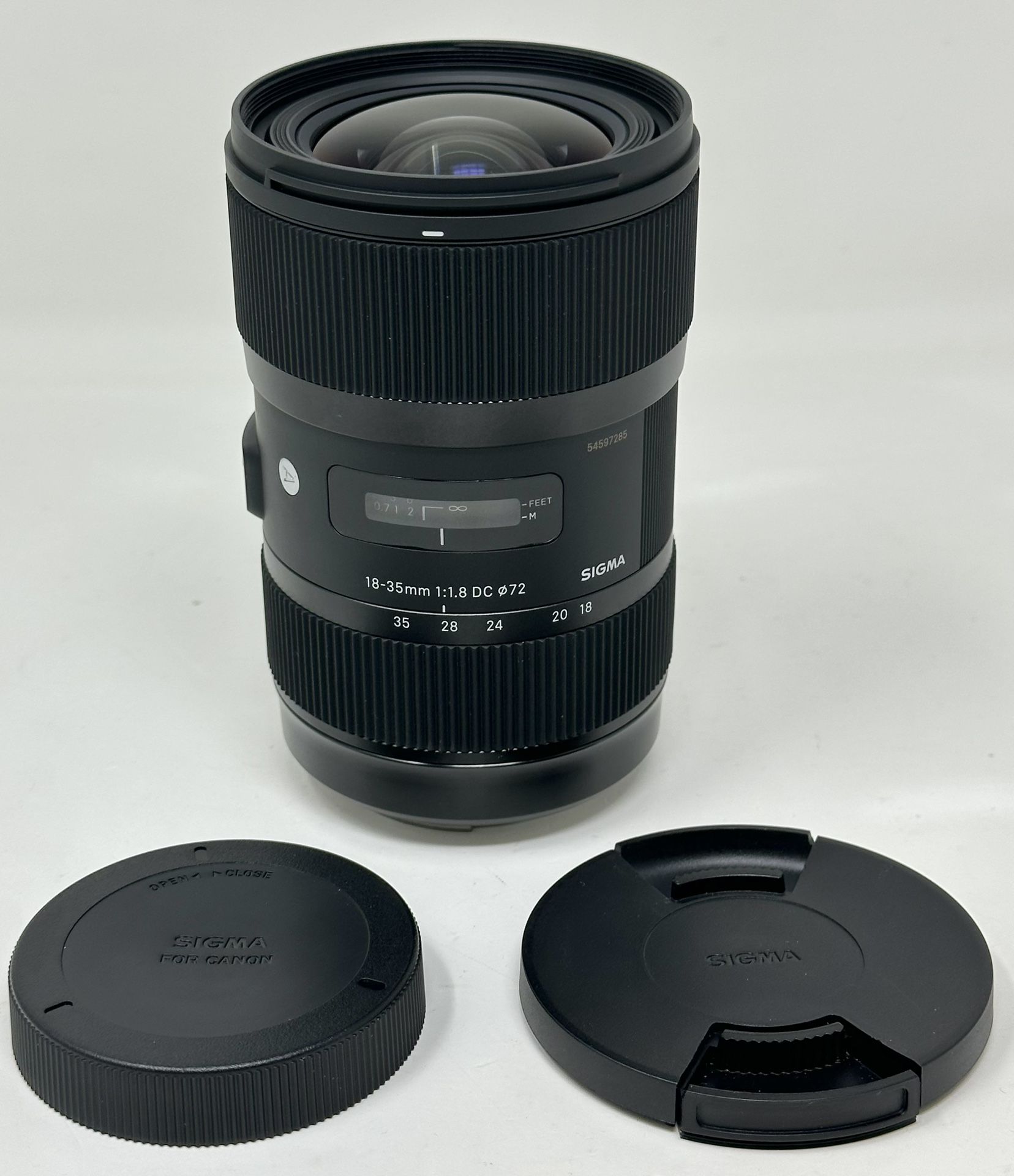Sigma 18-35mm f/1.8 DC HSM Art Lens for Canon EF