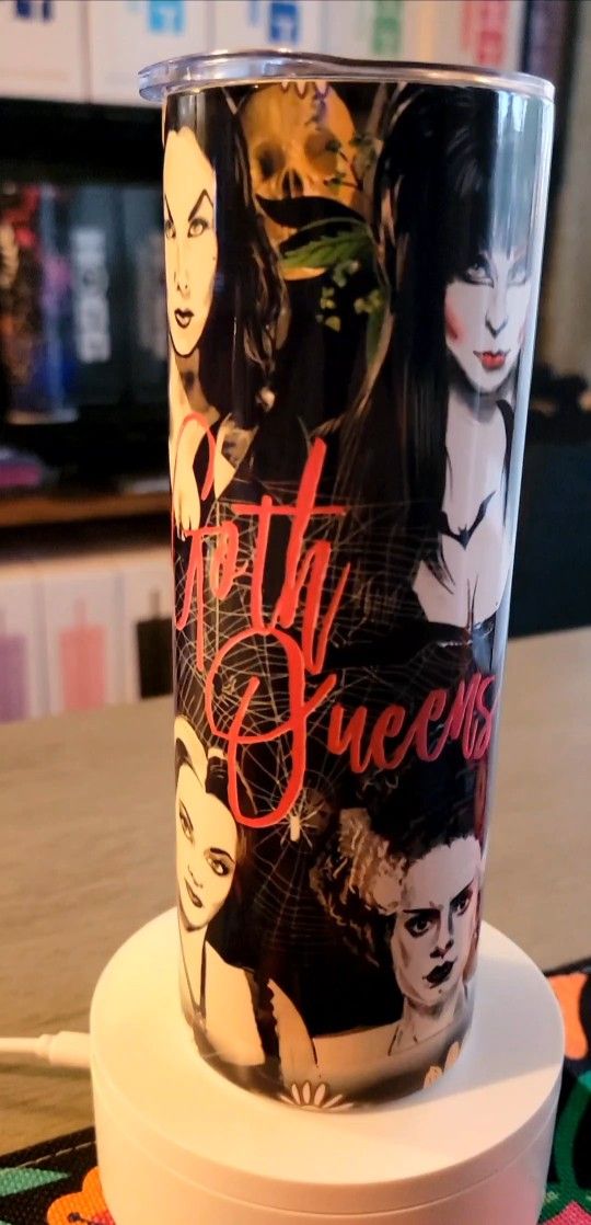 Goth Queens 20oz Skinny Tumbler