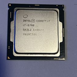 Intel I7 6700 Desktop CPU Processor 
