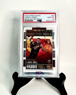 2018 Panini Hoops LeBron James Road to the Finals #45 /2018 - PSA 10
