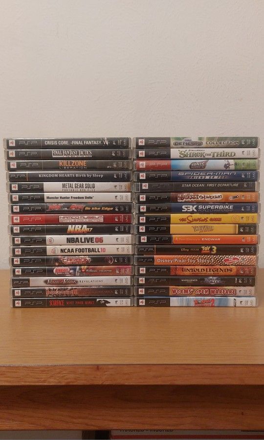 🎮  PSP Playstation Portable Games and Movies (P2)
(Read Description Below) 🎮 