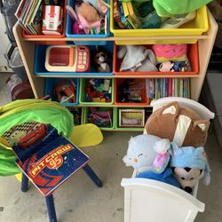 Toy Storage With Toys