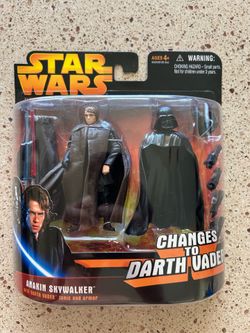 Star Wars Anakin Change to Darth Vader 3.75”