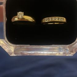 Gold & Dimond Rings 