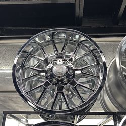 Chrome American warrior wheels 20x10