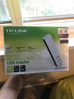 TP Link Wireless USB adapter 150 mbps