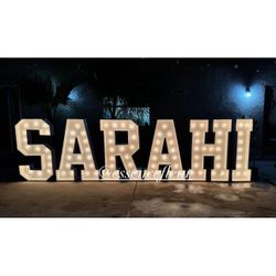 Marquee Letters And Numbers 