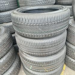 Set of four Used BRIDGESTONE 245/55R19 $300