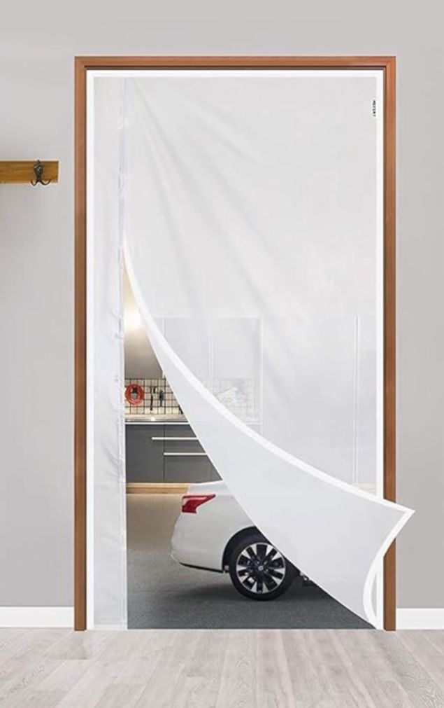 Magnetic Thermal Insulated Door Curtain, 36'' x 80''