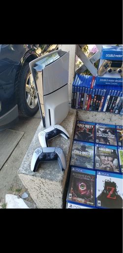 $500! Firm Clean PSN PS5 Playstation 5 Slim Disc version 2nd edition 2025 New Conditions $500! $30! Per game or 4 for $100! PS4 games $20! Each or 6 f