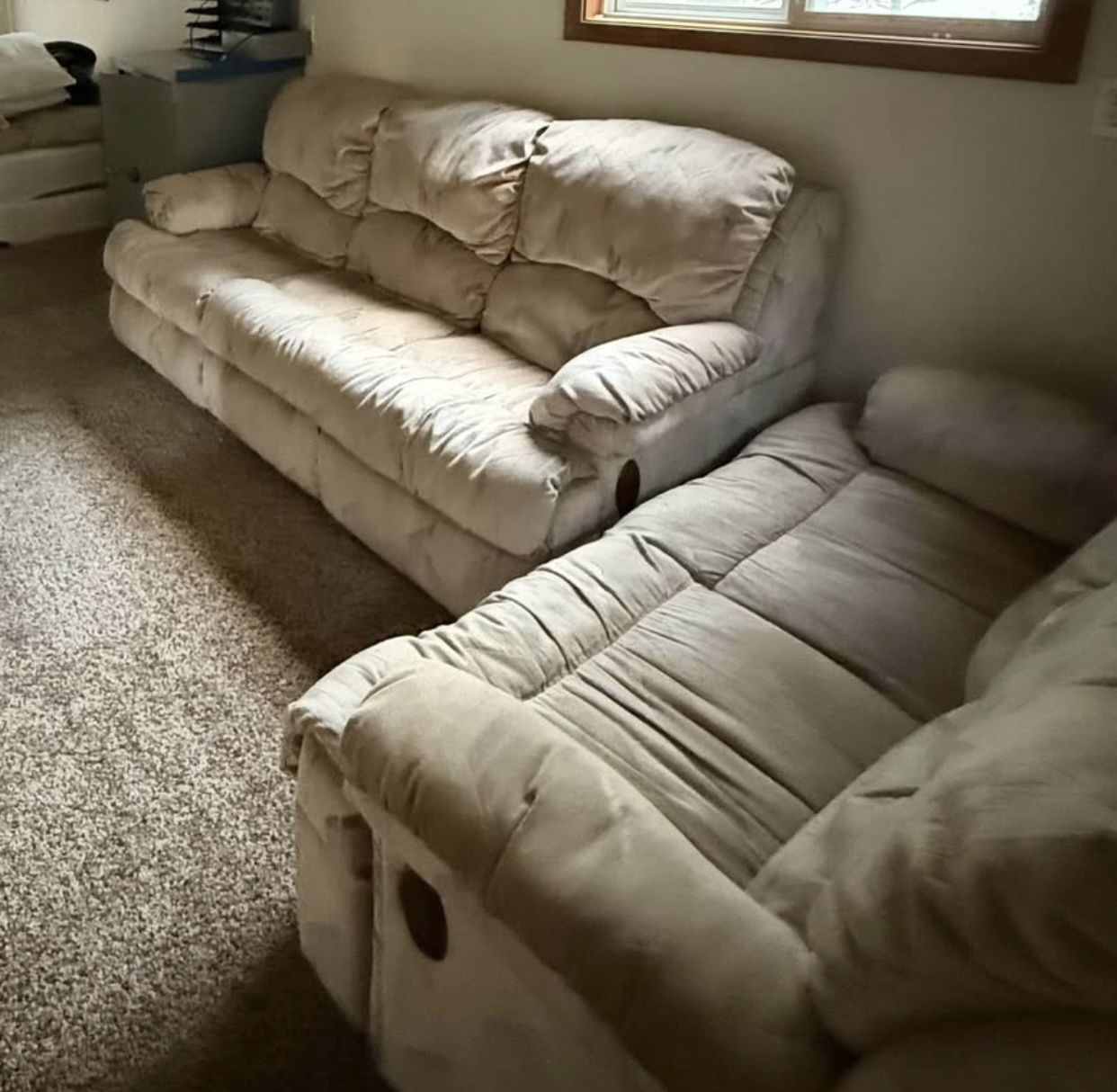 Reclining Couches And Chair