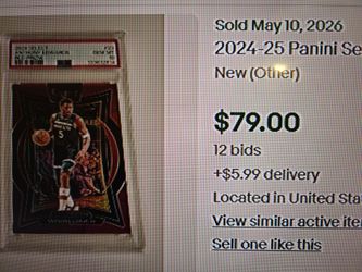 2024-25 Panini Select Anthony Edwards #23 (Red Prizm / Die-Cut) 20/199