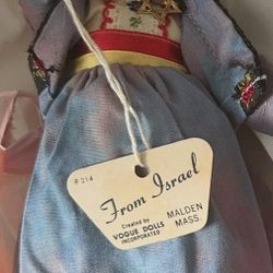 Vintage VOGUE GINNY ISRAEL DOLL FAR AWAY LANDS
