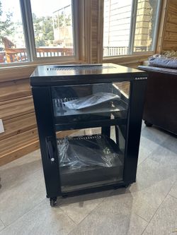 Sanus - Component 100 Series 15U A/V Rack - Black