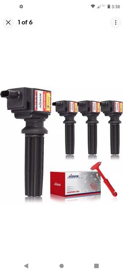 4X Ignition Coils For Ford Explorer Edge Escape Focus Taurus Mustang,