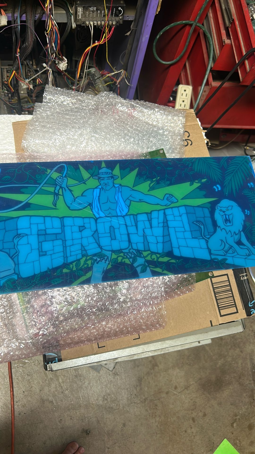 Brand New Growl Arcade Marquee