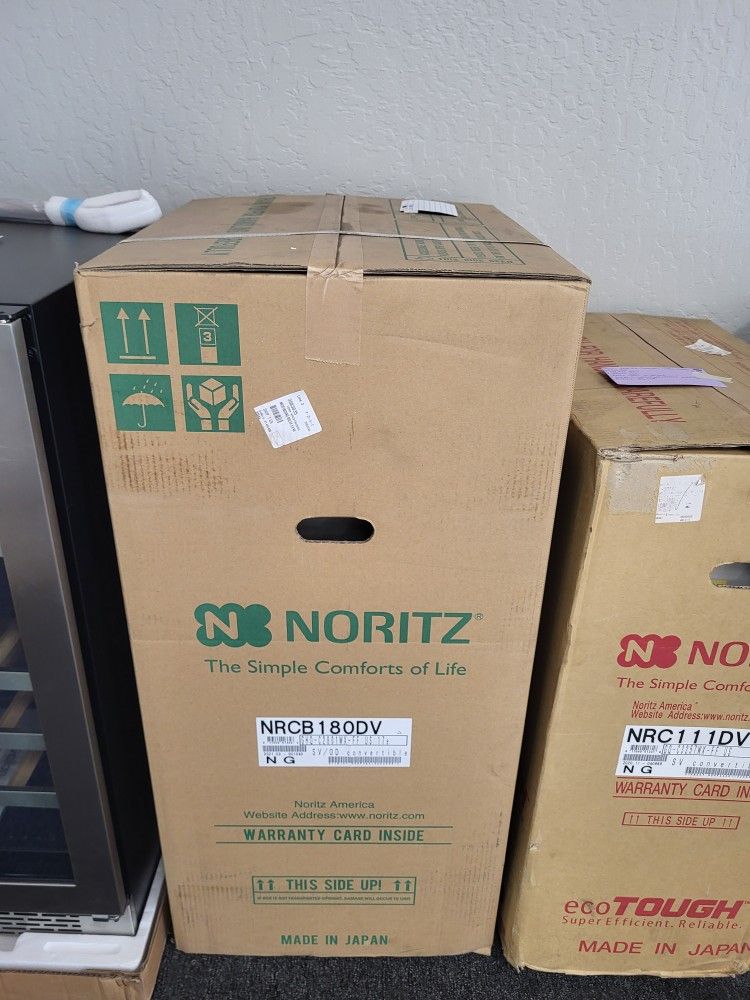New Noritz Combination Gas Heater And Hot Water Heater!
