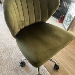 Green Vanity/Desk Chair