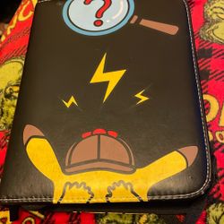 Pokemon folder with cards