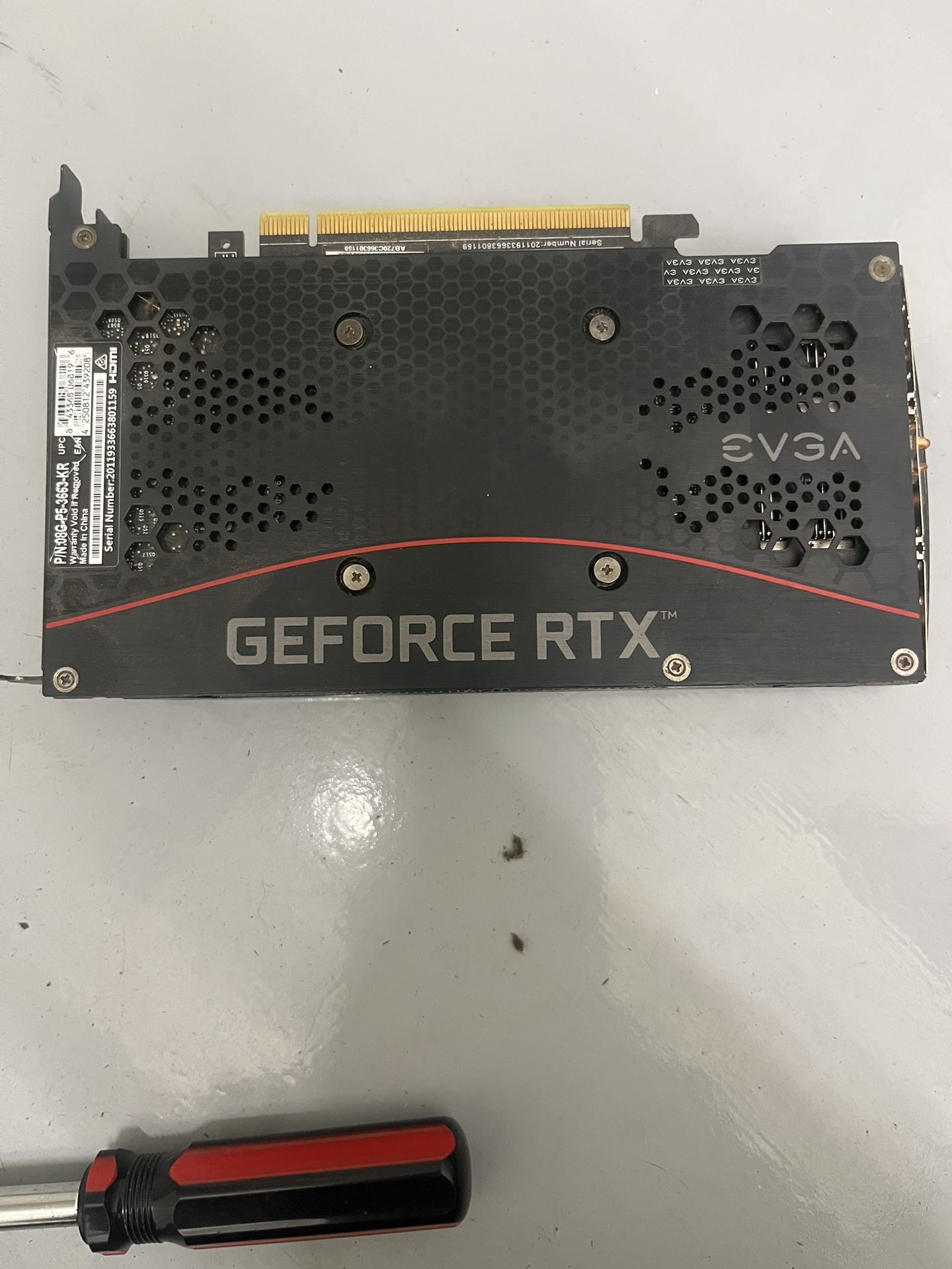 EVGA GeForce RTX 3060 Ti XC 8GB GDDR6 Graphics Card 08G-P5-3663-KL