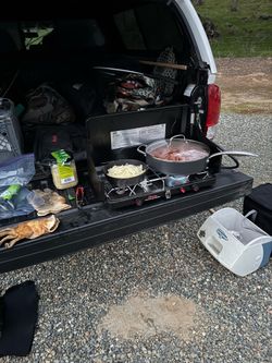 Propane camp stove