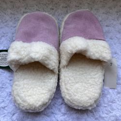 NEW Vintage Authentic Mountain Country Purple Slippers Women’s Size 7 NWT