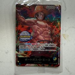 One Piece Portgas D. Ace ST13-002 Southeast Asian Championship Promo Sealed