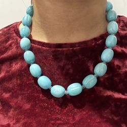 Turquoise Colored Necklace