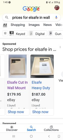 El Safe Brand  In Wall Digital