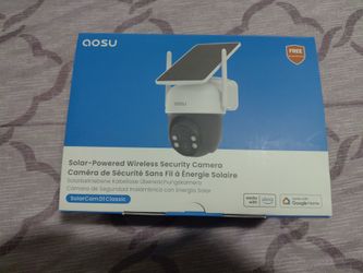 Solar Power Wireless Security Camera