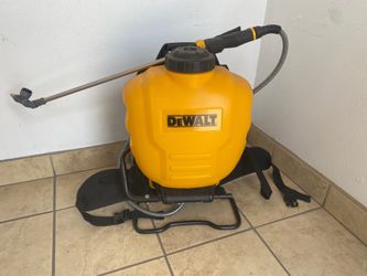 DeWalt Backpack sprayer
