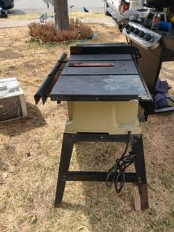 TABLE SAW WORKS GOOD STILL $50