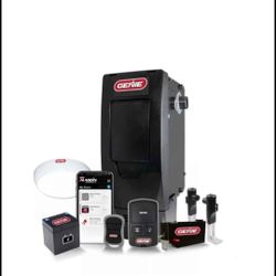 Genie Wall Mount Smart Garage Door Opener with LED Light, Battery Backup, Remote and Lock
