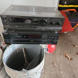 Receiver And Cd Player