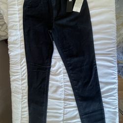 Eva Longoria Jeans Womens 8 Dark Wash Blue High Rise Skinny 4-Way Stretch Denim