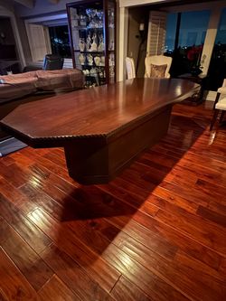 Custom Made Solid Wood Dining Table