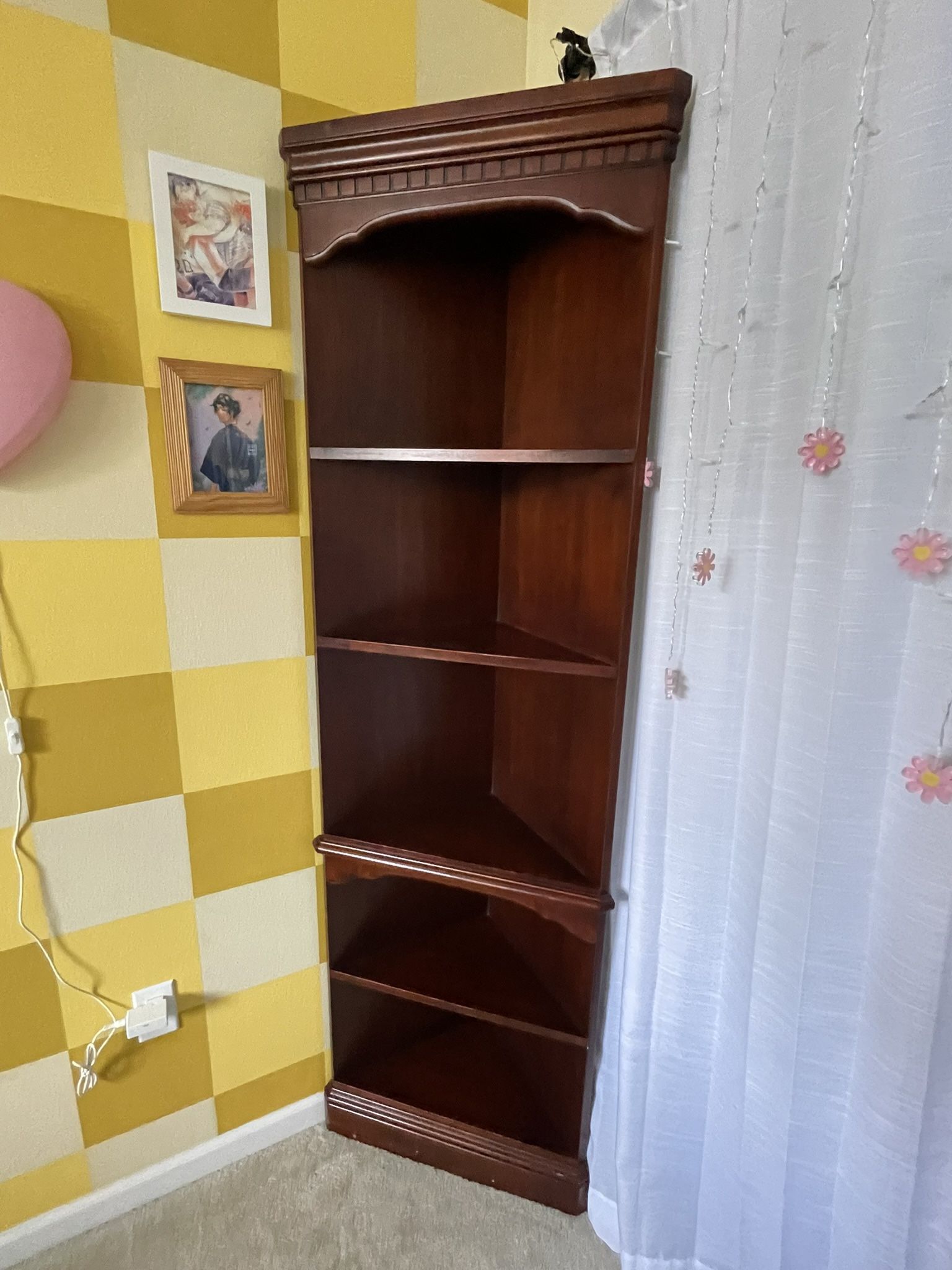 Corner Wall Bookshelves