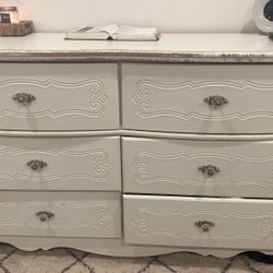White dresser