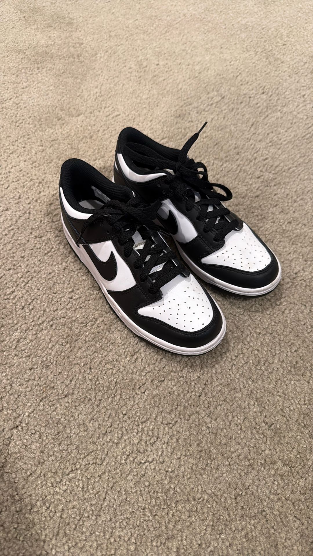 Nike Panda Dunks Size 6 