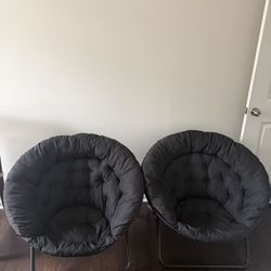 Saucer Chairs Set Of 2 