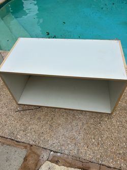 White Wooden Shelf