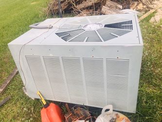 Outside AC unit