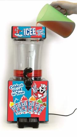 NEW ISCREAM ICEE SLUSHIE SLUSH DRINK MAKING MACHINE COUNTER-TOP STYLE NIB