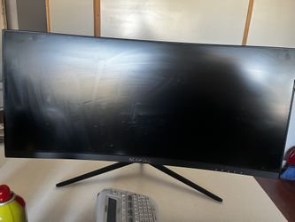 32in Curved Ultra Wide Sceptre Monitor 165 Hertz