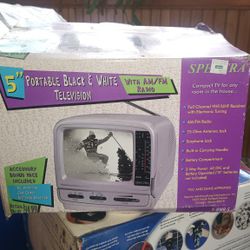 5" Portable TV 
